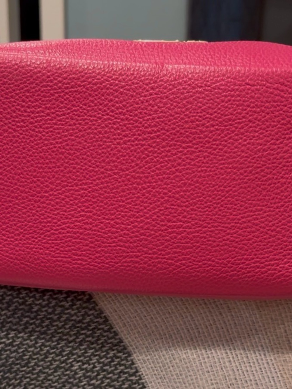 Coach Cammie Chain Bucket Bag C8315 Pink Pebbled Leather Crossbody Shoulder Bag - Picture 5 of 12